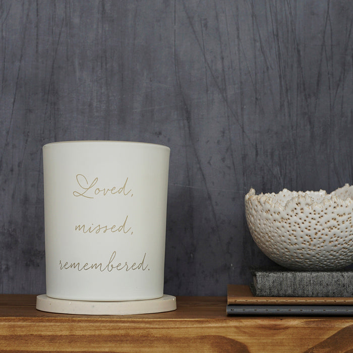 Loved, Missed, Remembered Sympathy Gift